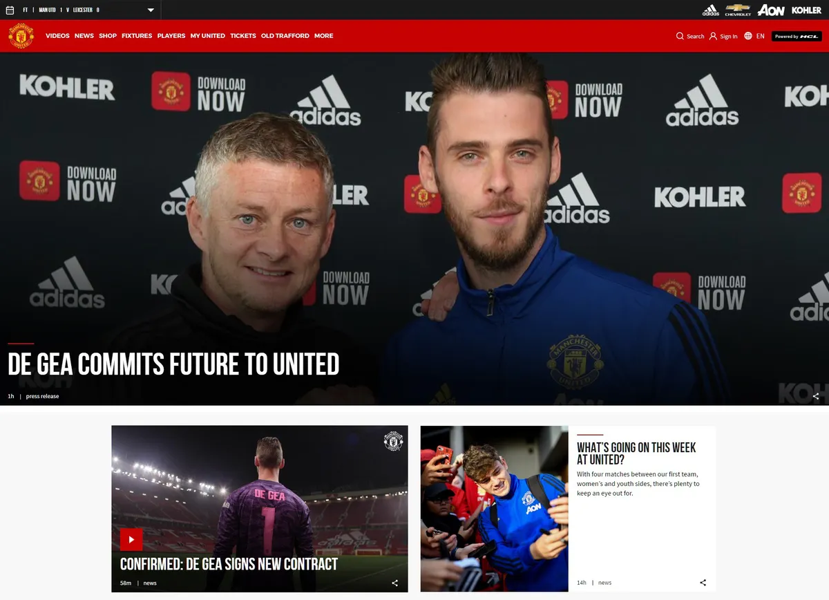 De Gea gia hạn hợp đồng, nhận lương cao nhất Man Utd - Ảnh 1. De Gea gia hạn hợp đồng, nhận lương cao nhất Man Utd - Ảnh 1.