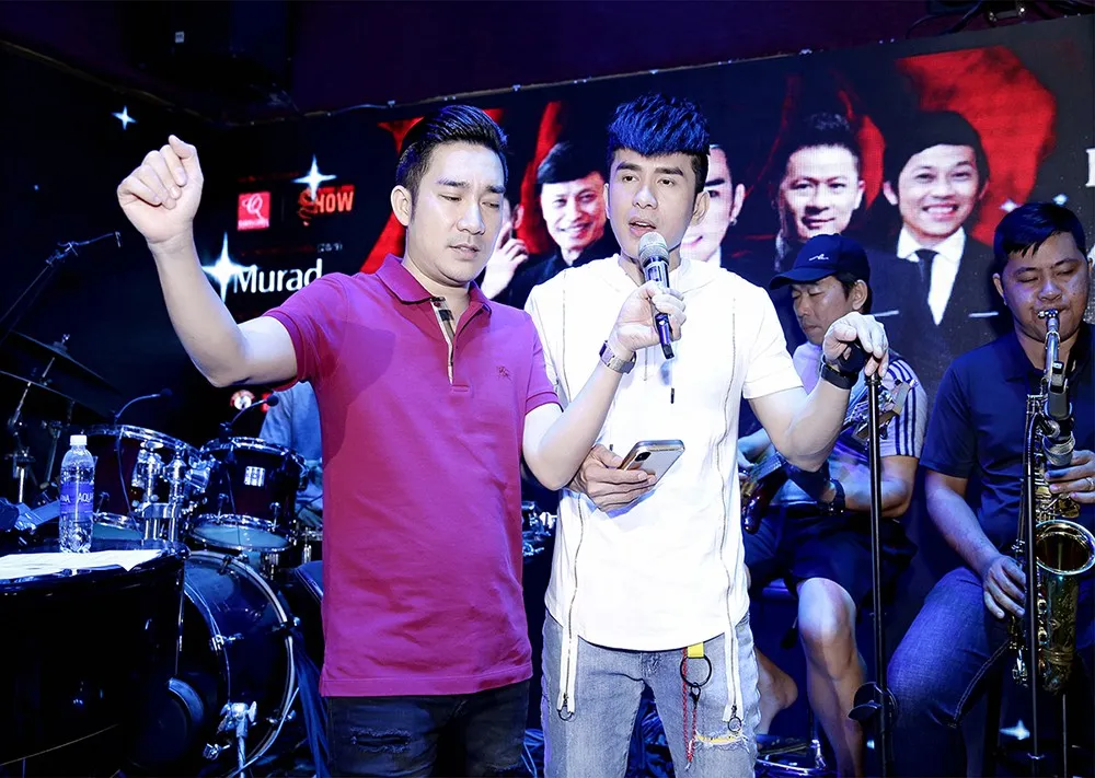 Đan Trường, Lệ Quyên diện đồ trẻ trung đến tập liveshow của Quang Hà - Ảnh 3.