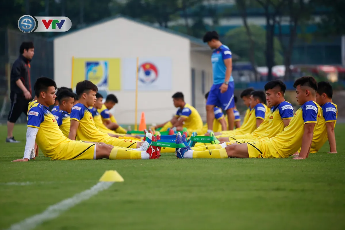 ẢNH: ĐT U22 Việt Nam sẵn sàng cho buổi đấu tập nội bộ - Ảnh 7.