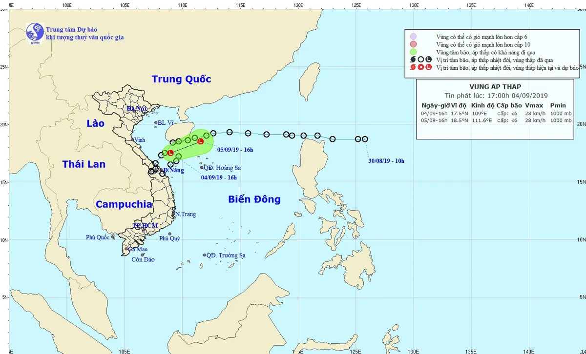 3 người thiệt mạng, 4 người mất tích do ảnh hưởng áp thấp nhiệt đới - Ảnh 1.