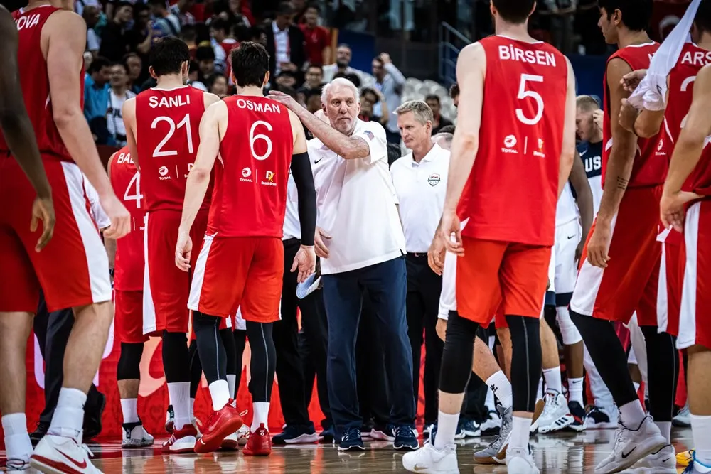 Đội tuyển Mỹ giành chiến thắng sát nút tại FIBA World Cup 2019 - Ảnh 1. Đội tuyển Mỹ giành chiến thắng sát nút tại FIBA World Cup 2019 - Ảnh 1.