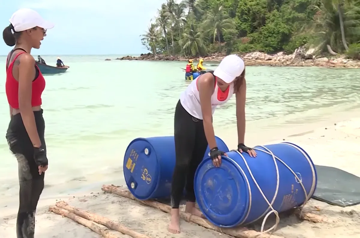 Chung kết Cuộc đua kỳ thú: HHen Niê nhảy từ độ cao của tòa nhà 12 tầng khiến khán giả thót tim - Ảnh 3.