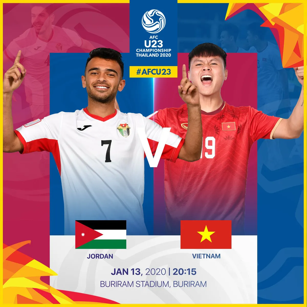 CHÍNH THỨC: Đội hình xuất phát U23 Việt Nam gặp U23 Jordan - Ảnh 3. CHÍNH THỨC: Đội hình xuất phát U23 Việt Nam gặp U23 Jordan - Ảnh 3.