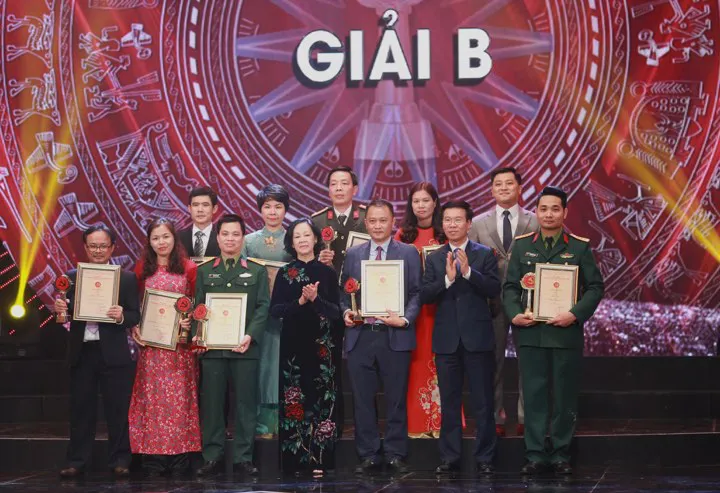 Đài Truyền hình Việt Nam vinh dự nhận giải A giải Búa liềm vàng lần thứ IV năm 2019 - Ảnh 8.