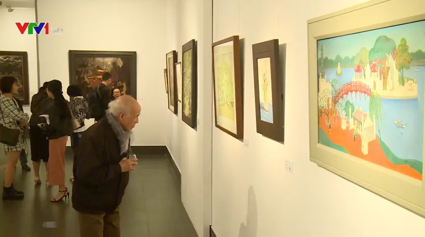Trưng b&agrave;y 59 t&aacute;c phẩm mỹ thuật chủ đề M&ugrave;a xu&acirc;n vĩnh viễn - Ảnh 1.