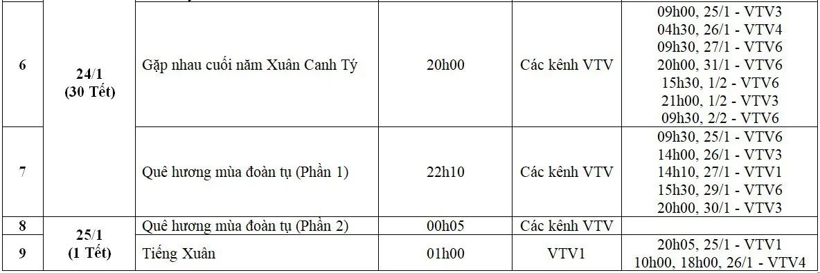 Xem gì Tết Nguyên đán Canh Tý trên VTV? - Ảnh 2.