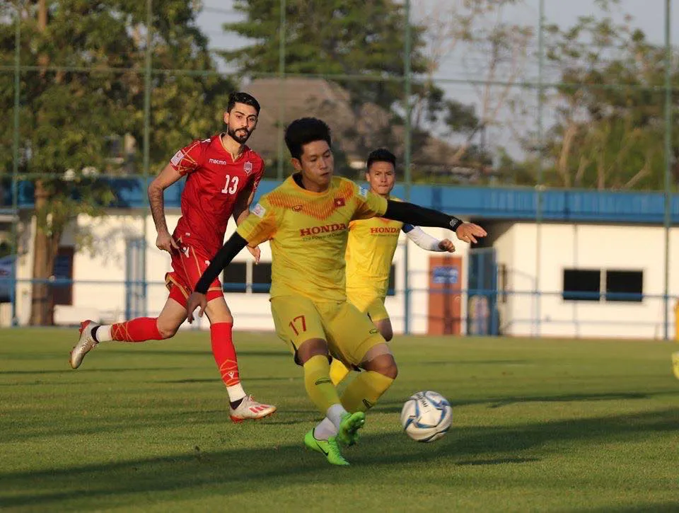 Đấu tập: U23 Việt Nam thất bại 1-2 trước U23 Bahrain - Ảnh 4.