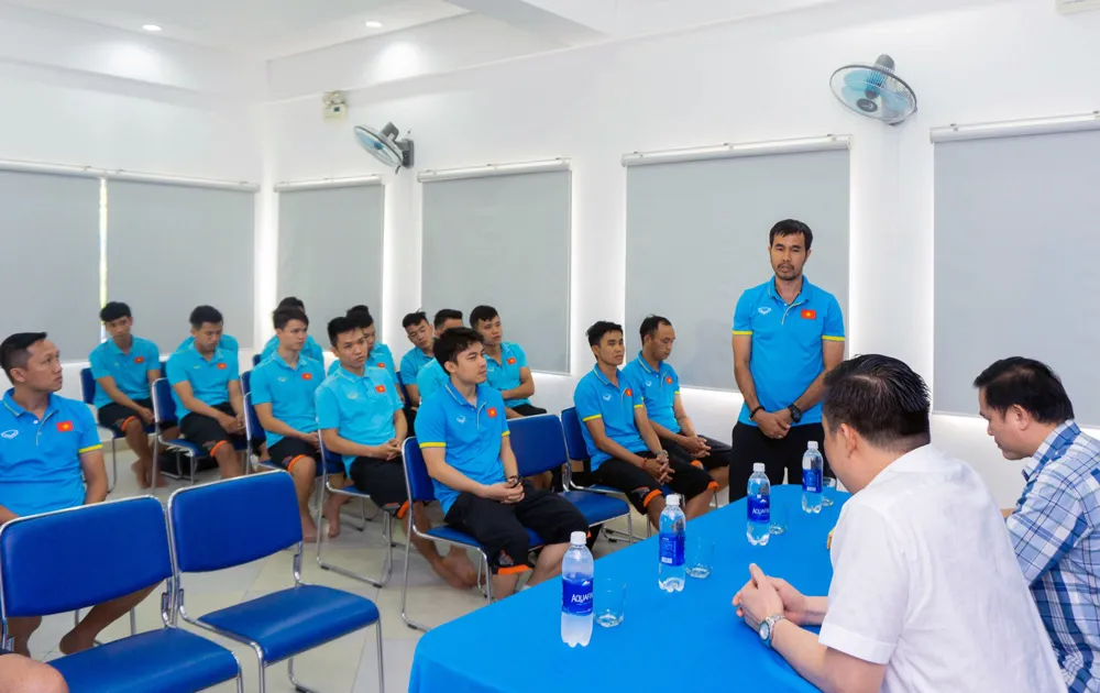 VFF đặt mục tiêu cho ĐT futsal Việt Nam giành vé dự FIFA Futsal World Cup 2020 - Ảnh 2. VFF đặt mục tiêu cho ĐT futsal Việt Nam giành vé dự FIFA Futsal World Cup 2020 - Ảnh 2.