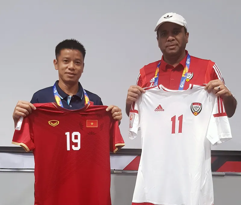 U23 Việt Nam sẽ trình làng mẫu áo mới trong trận gặp U23 UAE ngày 10/1 - Ảnh 2. U23 Việt Nam sẽ trình làng mẫu áo mới trong trận gặp U23 UAE ngày 10/1 - Ảnh 2.