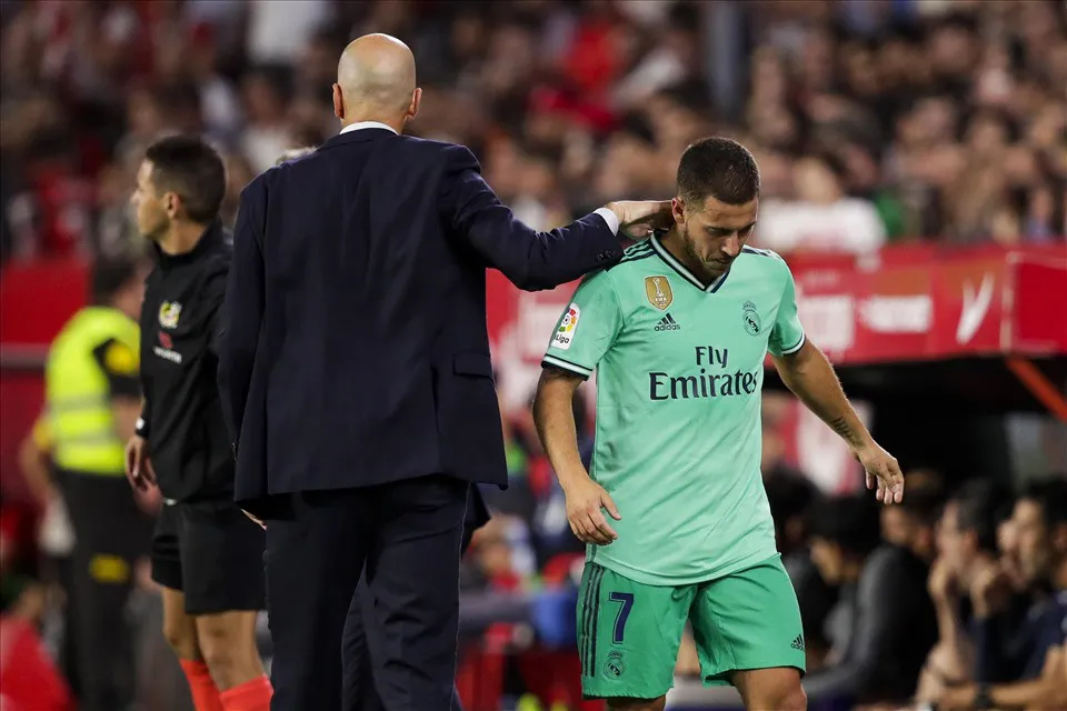 Real Madrid nhận tin dữ: Hazard lại chấn thương - Ảnh 1. Real Madrid nhận tin dữ: Hazard lại chấn thương - Ảnh 1.