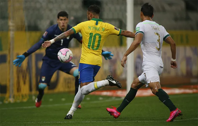 Brazil 5-0 Bolivia: C&aacute;c vũ c&ocirc;ng Samba đại thắng ng&agrave;y mở m&agrave;n VL World Cup 2022 khu vực Nam Mỹ - Ảnh 1.