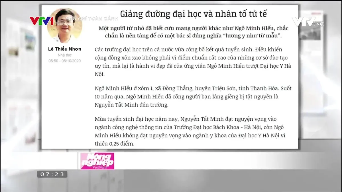 Nam sinh 10 năm cõng bạn từ chối đặc cách: Bài học về lòng tự trọng - Ảnh 3.