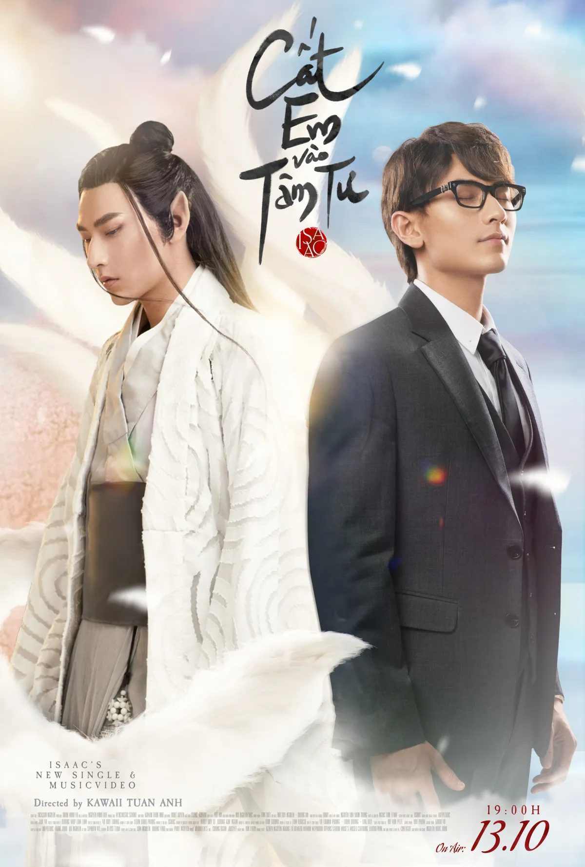 MV truyền thuyết hồ ly của Isaac: Kỹ xảo cho&aacute;ng ngợp, kịch bản drama đầy bi thương - Ảnh 1.