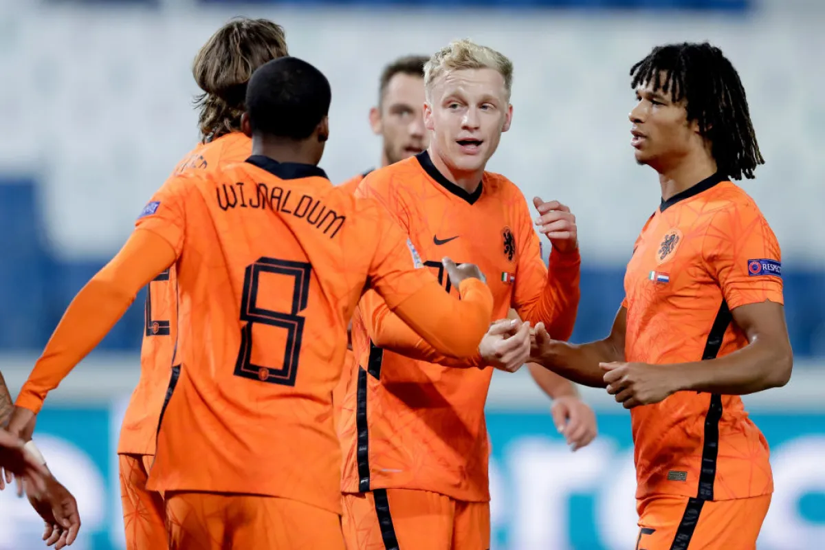 Van de Beek lập công, Hà Lan cầm hòa Italia (UEFA Nations League 2020/21) - Ảnh 2. Van de Beek lập công, Hà Lan cầm hòa Italia (UEFA Nations League 2020/21) - Ảnh 2.