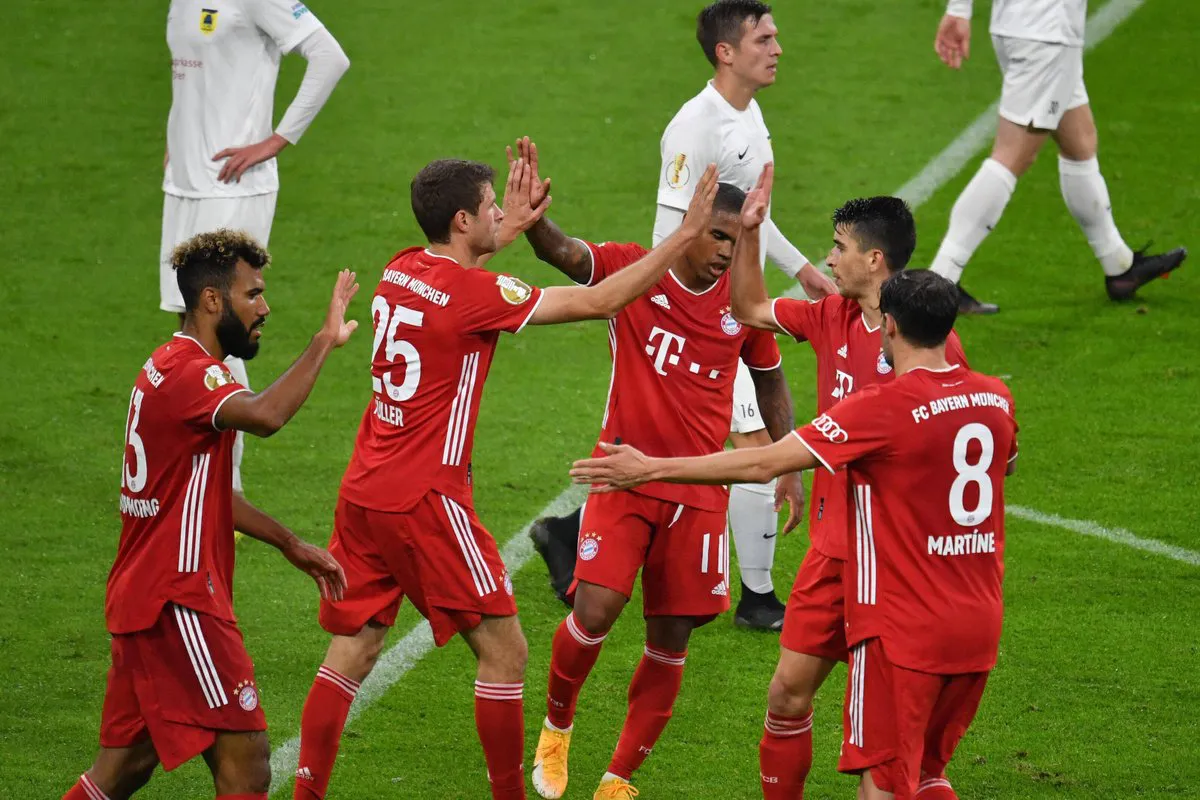 Bayern Munich thắng đậm Duren tại V&ograve;ng 1 C&uacute;p Quốc gia Đức - Ảnh 3.