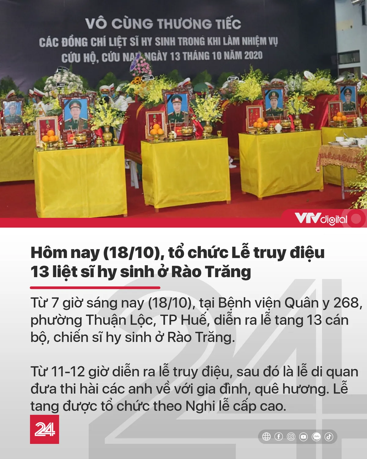 Tin nóng đầu ngày (18/10): Lũ ở Quảng Trị lên cao lịch sử, nhiều chiến sĩ bị vùi lấp vì sạt lở - Ảnh 5.