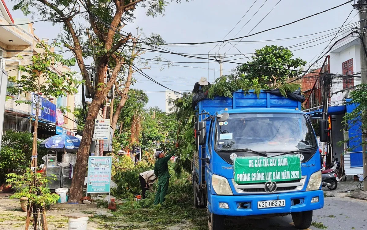 Người dân Đà Nẵng đổ xô mua đồ phòng, chống bão số 9 - Ảnh 3.