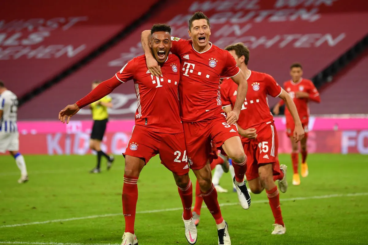 Bayern Munich 4-3 Hertha Berlin: Màn tỏa sáng của Lewandowski - Ảnh 2. Bayern Munich 4-3 Hertha Berlin: Màn tỏa sáng của Lewandowski - Ảnh 2.