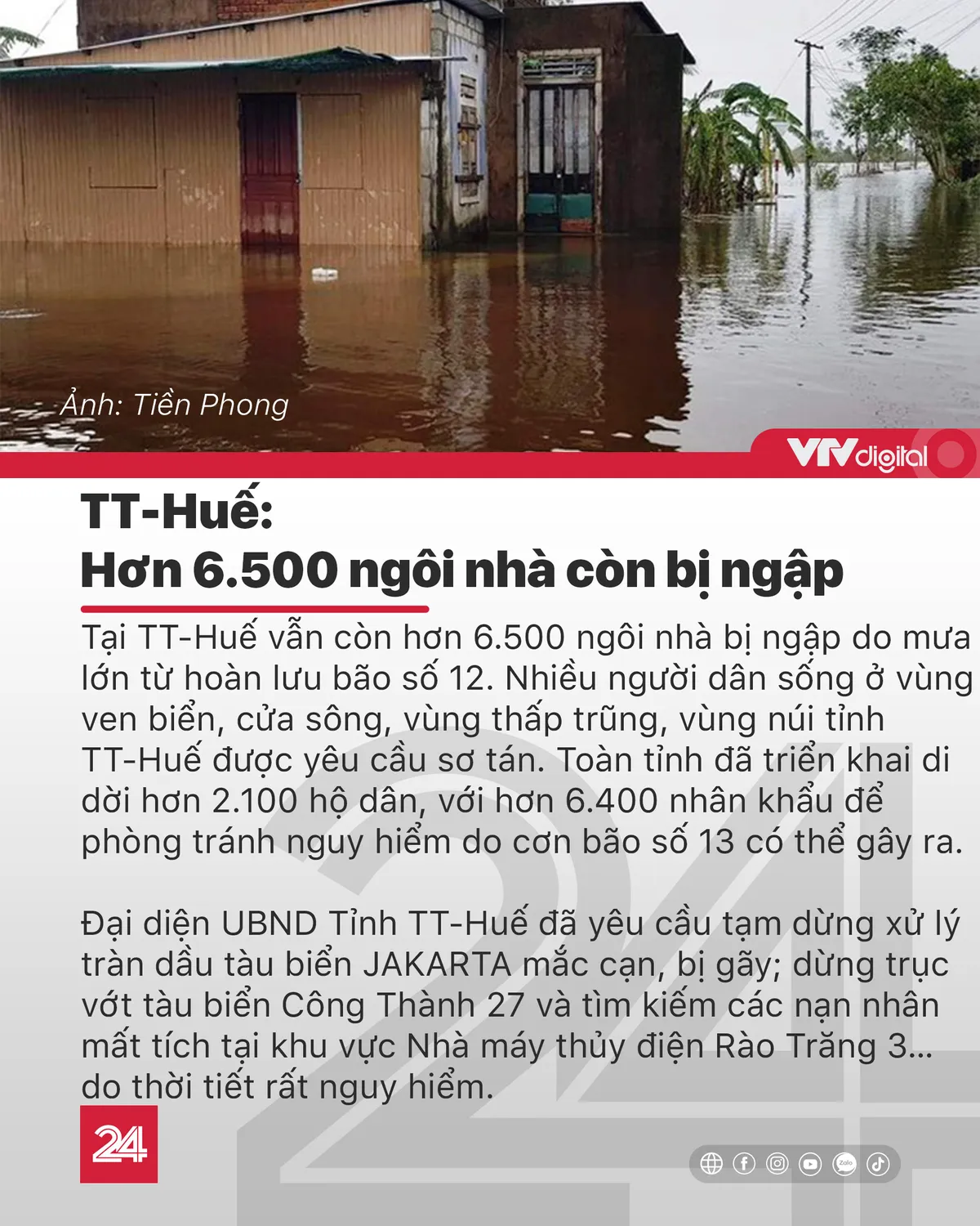 Tin nóng đầu ngày 13/11: Bão số 13 giật cấp 15 hướng vào Hoàng Sa - Ảnh 3.