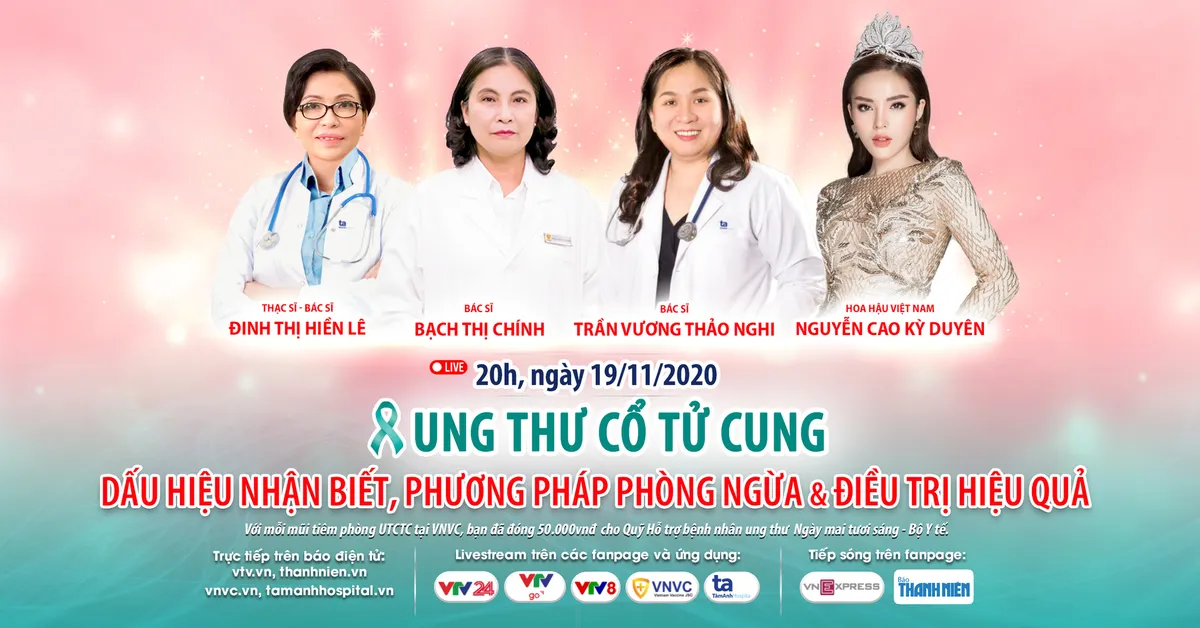 Chung tay đẩy lùi ung thư cổ tử cung, vì Ngày mai tươi sáng - Ảnh 3. Chung tay đẩy lùi ung thư cổ tử cung, vì Ngày mai tươi sáng - Ảnh 3.