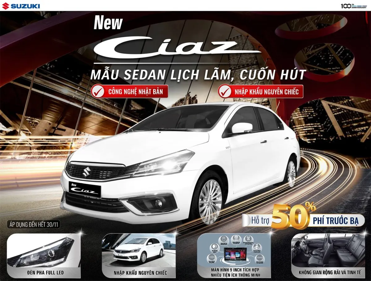 Ciaz mới – Lựa chọn phù hợp cho doanh nhân cần xây dựng hình ảnh chuyên nghiệp - Ảnh 3.