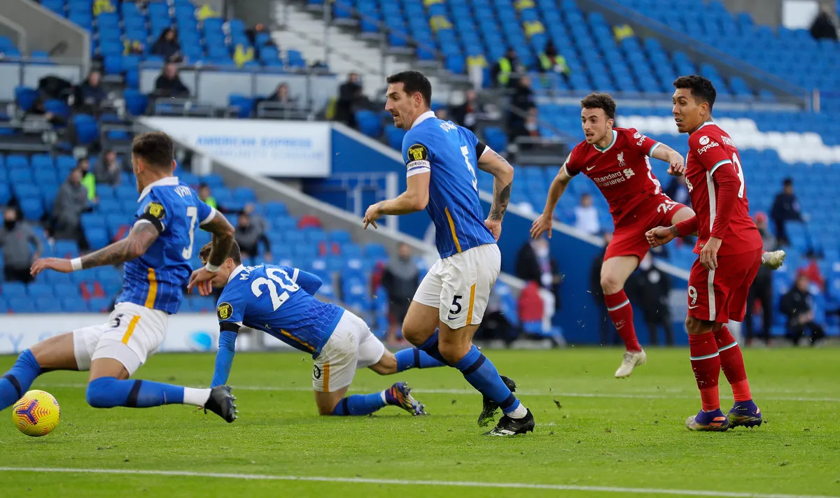Brighton 1-1 Liverpool: VAR lại ra tay, Liverpool chia điểm đáng tiếc - Ảnh 4. Brighton 1-1 Liverpool: VAR lại ra tay, Liverpool chia điểm đáng tiếc - Ảnh 4.