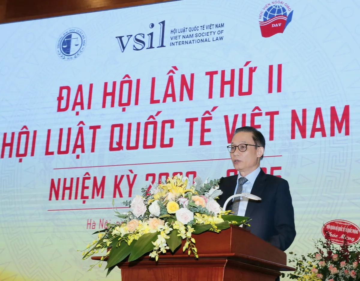 Sự ra đời của Hội Luật quốc tế Việt Nam đ&aacute;p ứng nhu cầu v&agrave; nguyện vọng của đ&ocirc;ng đảo nh&acirc;n d&acirc;n - Ảnh 2.