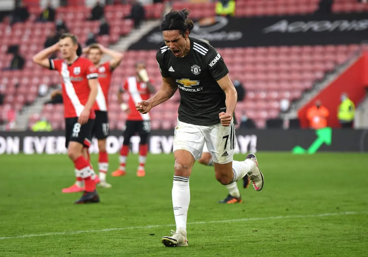 Southampton 2-3 Man Utd: Cavani lập cú đúp giúp M.U ngược dòng kịch tính - Ảnh 3. Southampton 2-3 Man Utd: Cavani lập cú đúp giúp M.U ngược dòng kịch tính - Ảnh 3.