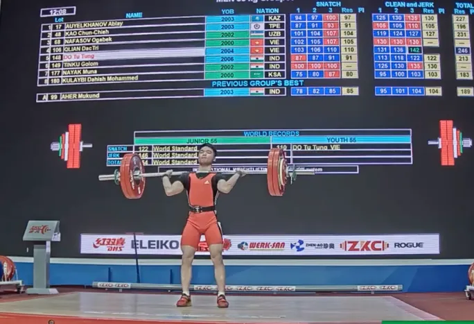 Đỗ T&uacute; T&ugrave;ng - Niềm hi vọng của cử tạ Việt Nam - Ảnh 1.