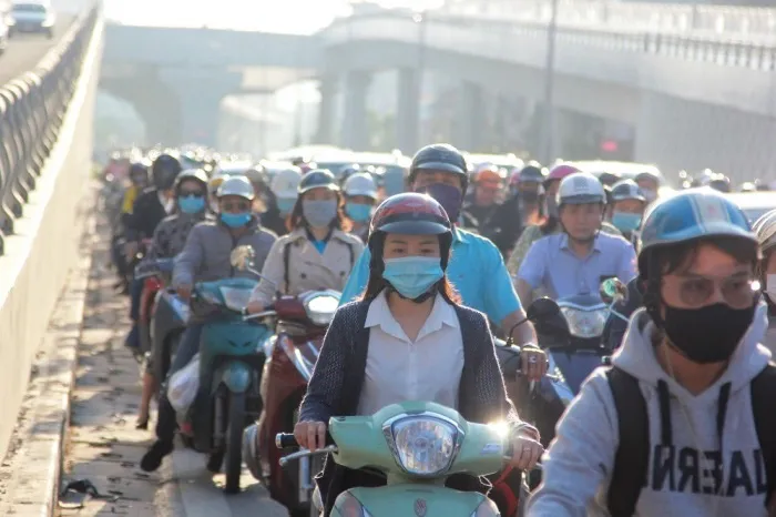 Hà Nội thông xe vành đai 2 trên cao đoạn Ngã Tư Sở - Ngã Tư Vọng - Ảnh 13.