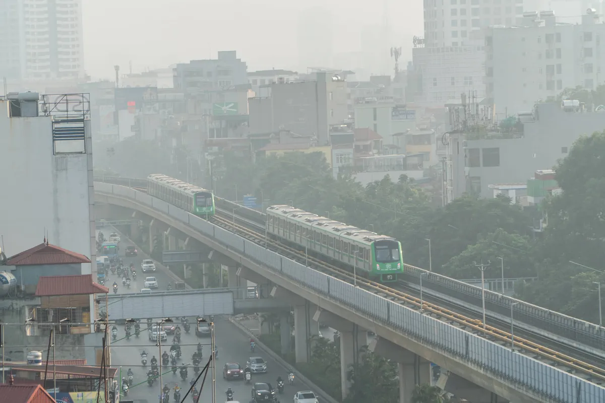 Chạy thử toàn hệ thống đường sắt Cát Linh - Hà Đông - Ảnh 1.