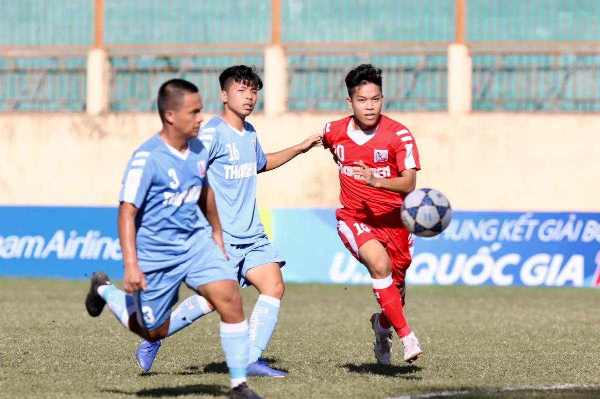 U21 Viettel vào bán kết VCK U21 Quốc gia 2020 - Ảnh 1. U21 Viettel vào bán kết VCK U21 Quốc gia 2020 - Ảnh 1.