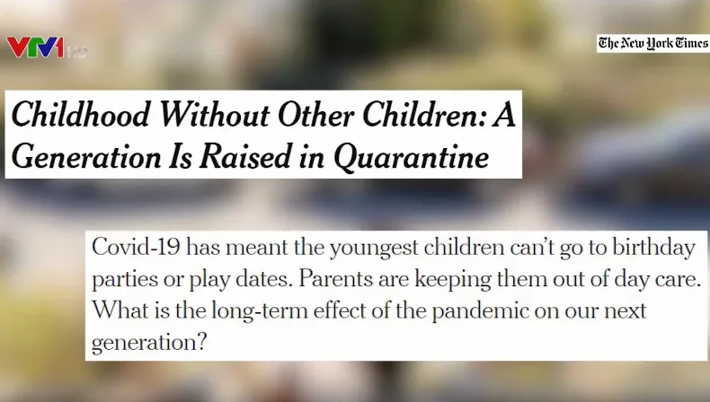 Ảnh hưởng lâu dài đối với thế hệ trẻ em được nuôi dưỡng trong điều kiện cách ly - Ảnh 1.