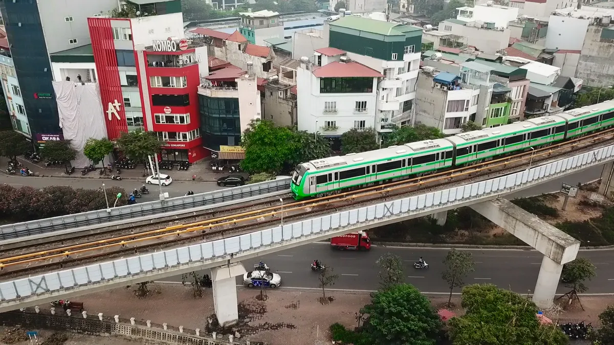 Tàu Cát Linh - Hà Đông chạy thử trong 20 ngày - Ảnh 2.