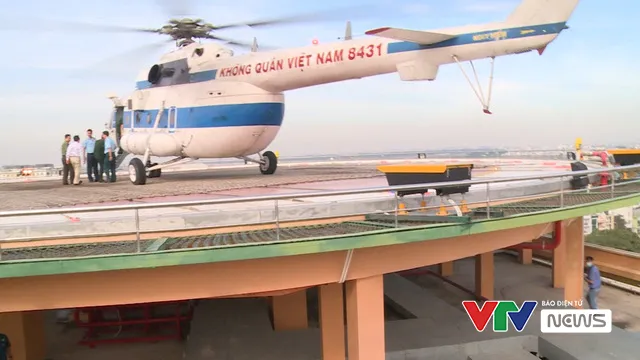 Việt Nam chính thức có sân bay trực thăng cấp cứu đầu tiên - Ảnh 1.