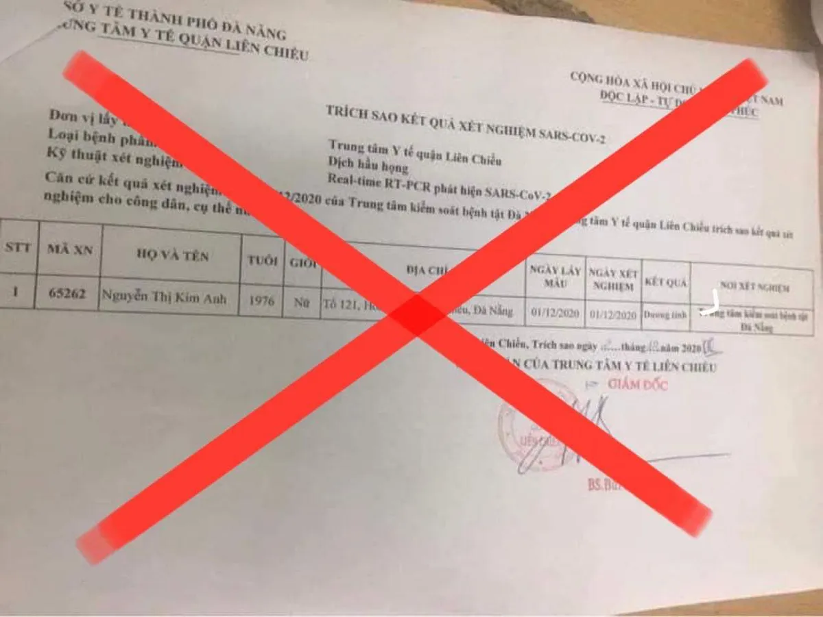 Đà Nẵng lên tiếng khẩn về thông tin có ca dương tính với SARS-CoV-2 trong cộng đồng - Ảnh 1. Đà Nẵng lên tiếng khẩn về thông tin có ca dương tính với SARS-CoV-2 trong cộng đồng - Ảnh 1.