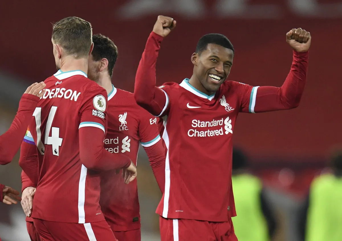 Liverpool 4-0 Wolverhampton: Mở tiệc bàn thắng mừng CĐV trở lại Anfield - Ảnh 2. Liverpool 4-0 Wolverhampton: Mở tiệc bàn thắng mừng CĐV trở lại Anfield - Ảnh 2.