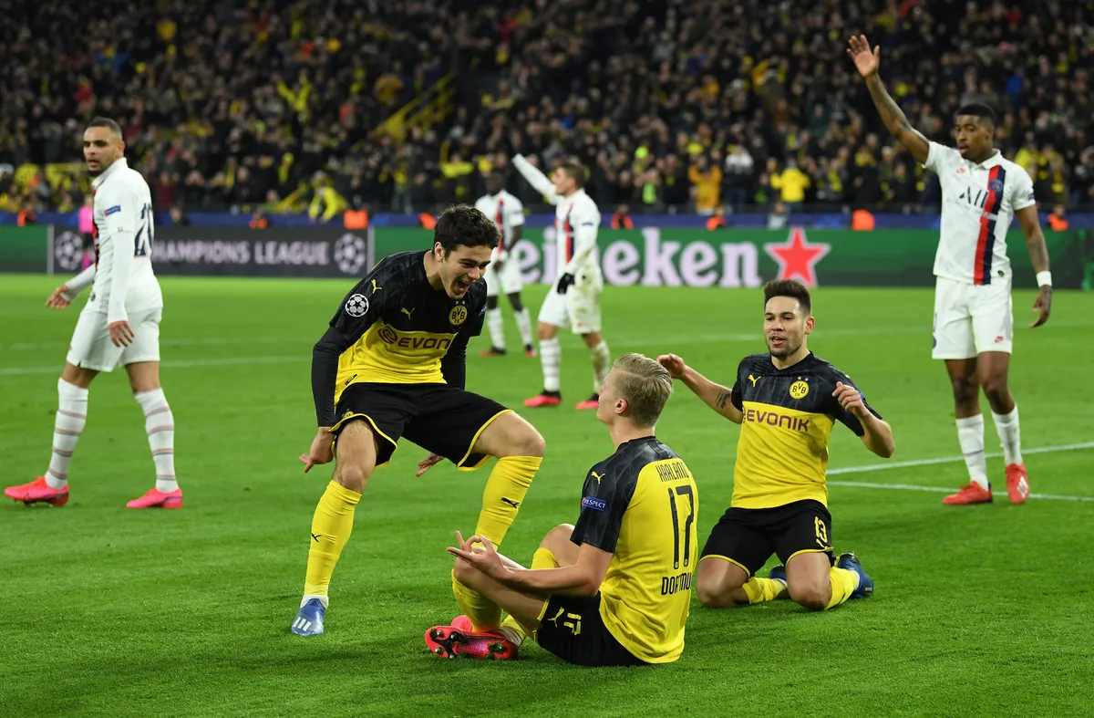 UEFA Champions League, Dortmund 2-1 PSG: Haaland lập cú đúp, Dortmund thắng PSG ở trận lượt đi - Ảnh 2. UEFA Champions League, Dortmund 2-1 PSG: Haaland lập cú đúp, Dortmund thắng PSG ở trận lượt đi - Ảnh 2.