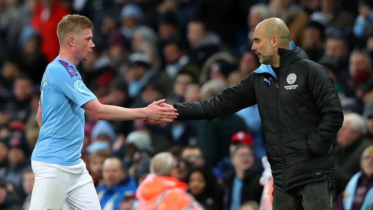 HLV Pep Guardiola lên tiếng khẳng định tương lai - Ảnh 1.