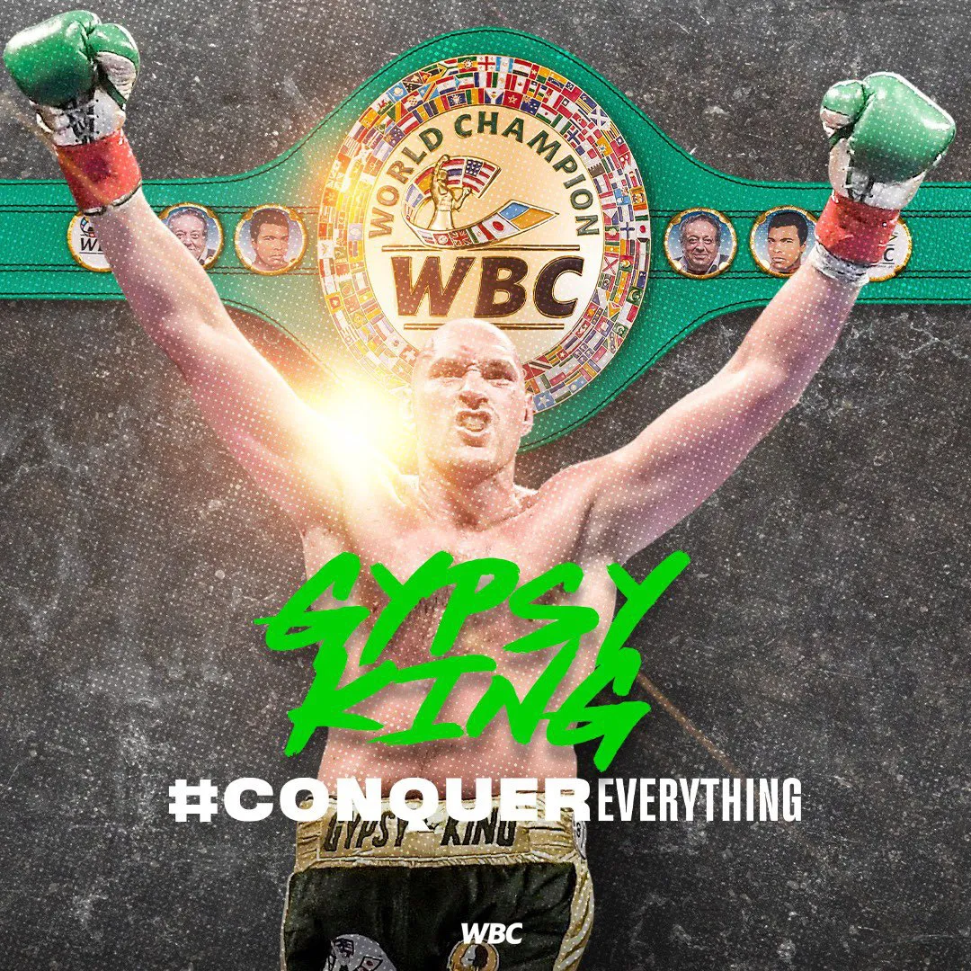 Hạ knock-out Deontay Wilder, Tyson Fury giành đai WBC hạng nặng thế giới - Ảnh 3. Hạ knock-out Deontay Wilder, Tyson Fury giành đai WBC hạng nặng thế giới - Ảnh 3.