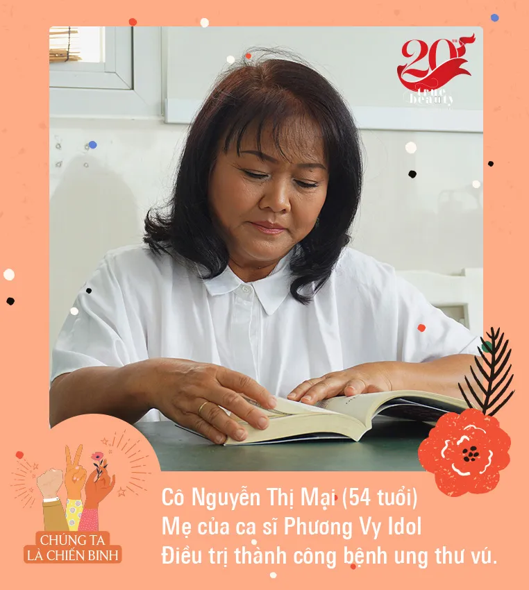 Mẹ ca sĩ Phương Vy kể về hành trình đối mặt ung thư: “Có khi mình bị ung thư là một điều may mắn” - Ảnh 1.