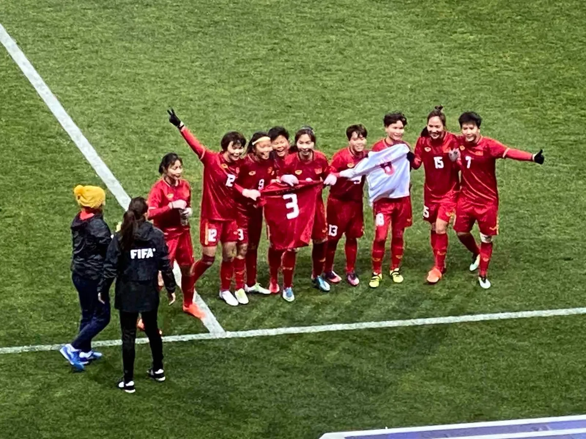 ĐT nữ Việt Nam chính thức giành vé đá play-off Olympic Tokyo 2020 - Ảnh 6. ĐT nữ Việt Nam chính thức giành vé đá play-off Olympic Tokyo 2020 - Ảnh 6.