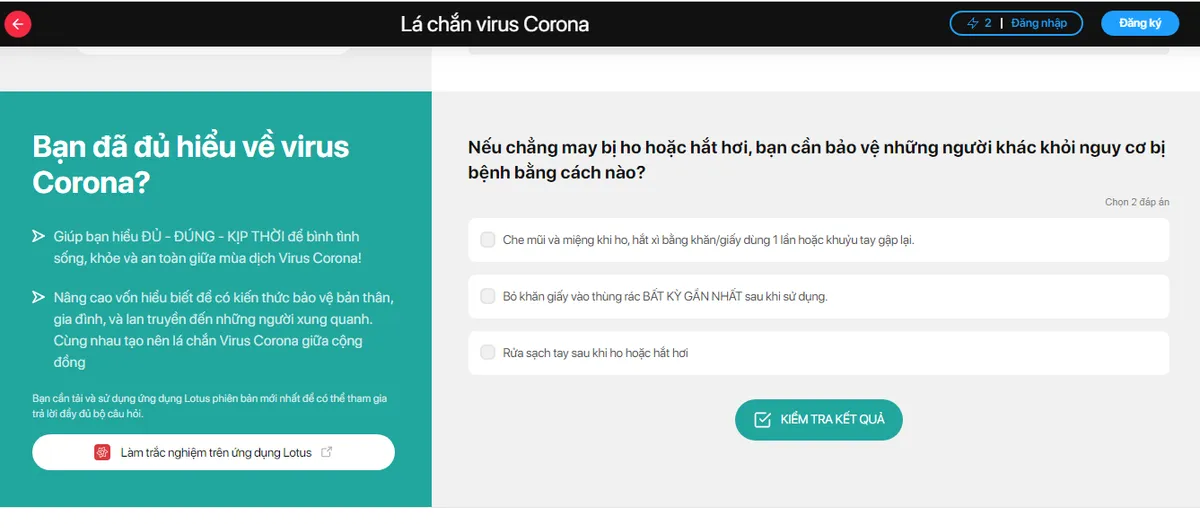 Mạng xã hội Lotus mở chiến dịch Lá chắn virus Corona - Ảnh 3.