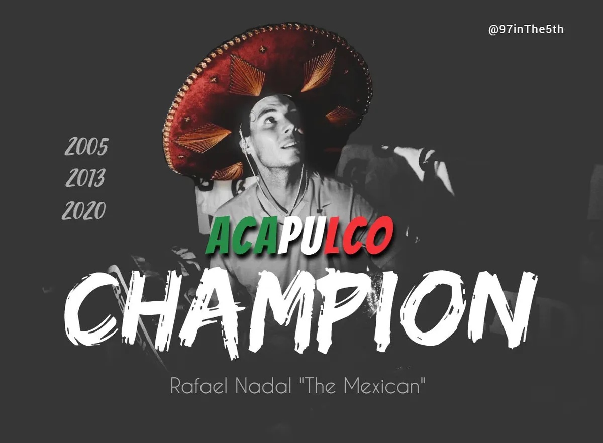 Thắng dễ, Rafael Nadal vô địch Acapulco mở rộng 2020 - Ảnh 4. Thắng dễ, Rafael Nadal vô địch Acapulco mở rộng 2020 - Ảnh 4.
