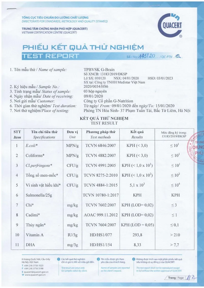 Cốm Trí não G-Brain tăng khả năng tập trung trong học tập - Ảnh 5.