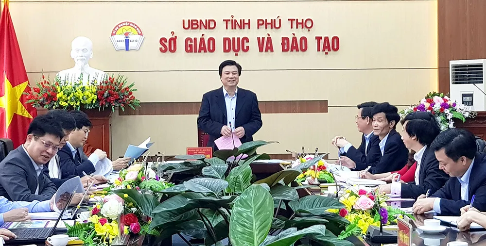 Ngành giáo dục Phú Thọ không được chủ quan, lơ là trong phòng chống dịch COVID-19 - Ảnh 1.