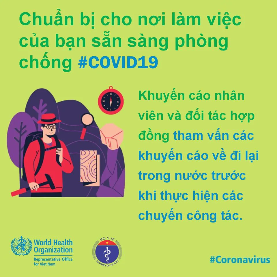 Khuyến cáo phòng chống dịch bệnh COVID-19 tại nơi làm việc - Ảnh 5.