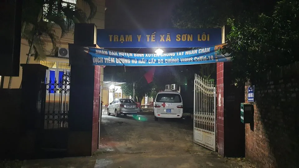Công bố chấm dứt việc cách ly đối với xã Sơn Lôi - Ảnh 1. Công bố chấm dứt việc cách ly đối với xã Sơn Lôi - Ảnh 1.