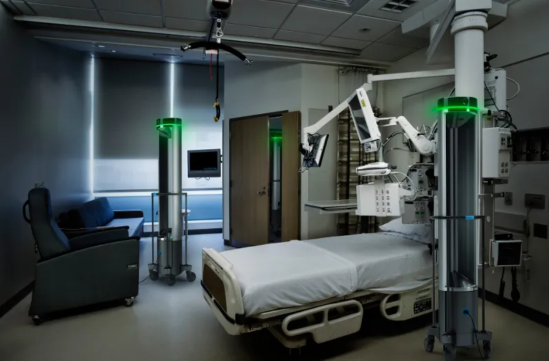 Mỹ: Máy phát tia cực tím có thể diệt virus SARS-CoV-2 - Ảnh 1.