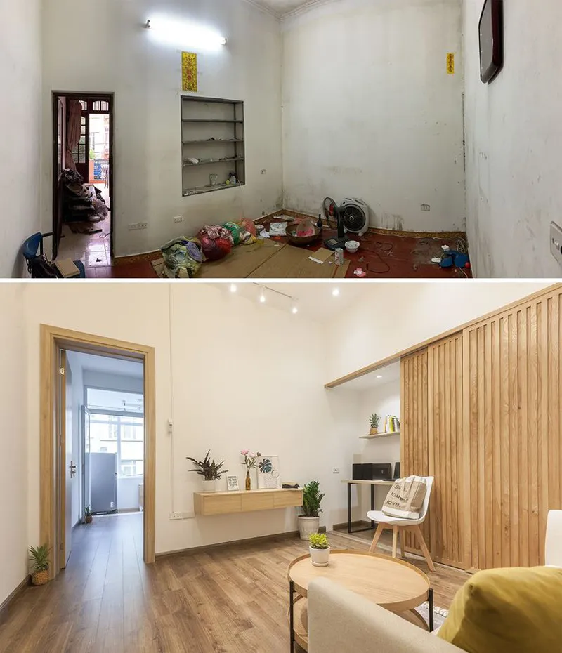 Cải tạo ban c&ocirc;ng cũ th&agrave;nh gian bếp hiện đại cho gia đ&igrave;nh - Ảnh 12.